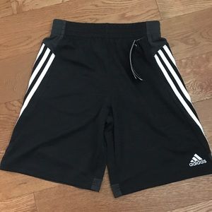 2 boys adidas shorts both youth medium